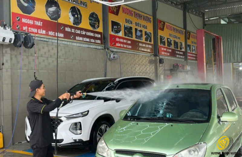 Dịch Vụ Nhận Xe Tận Nhà Bảo Dưỡng & Rửa Xe tại VƯƠNG THỊNH VƯỢNG